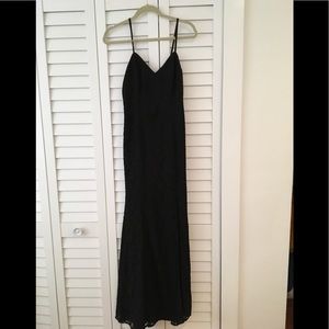 Long black dress